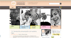Desktop Screenshot of escueladelasemociones.com